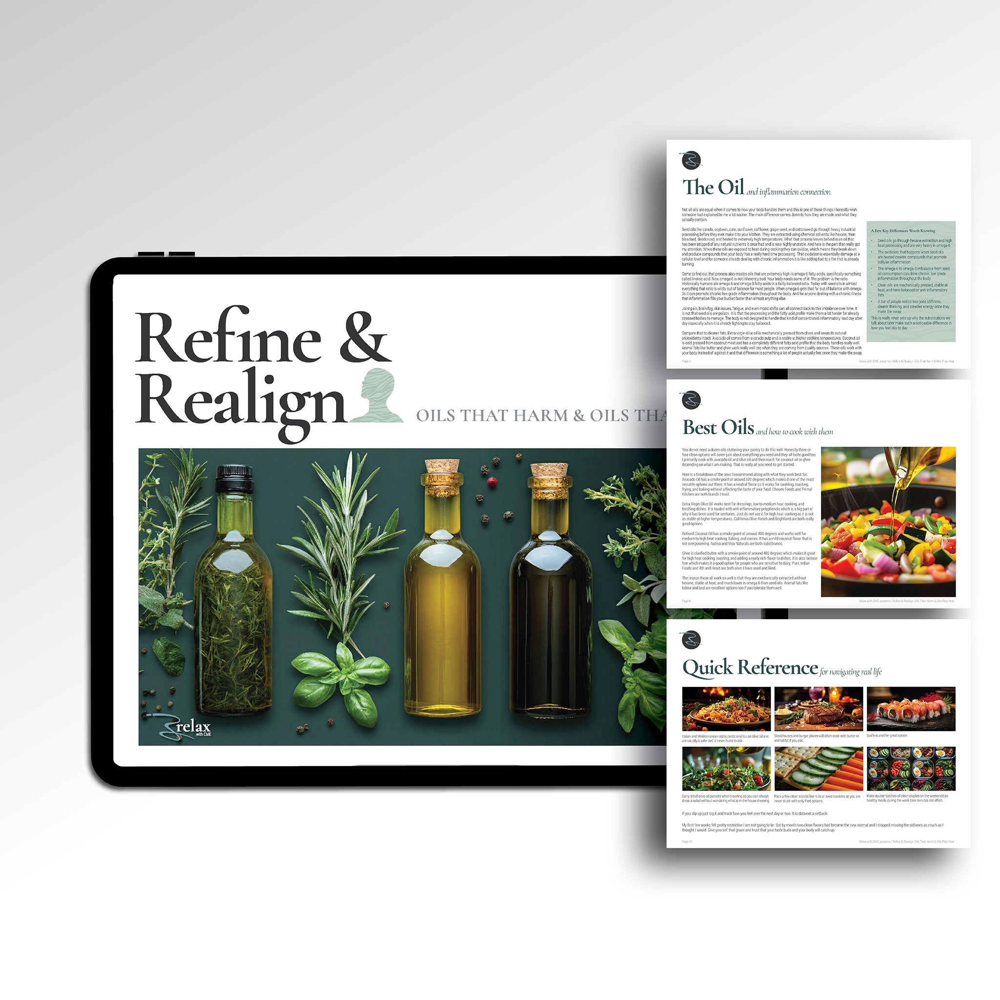 Oils That Harm and Oils That Heal included in the Complete Bundle — seed oils inflammation and healthy cooking alternatives